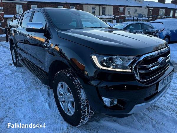 Ford Ranger 2.0 EcoBlue Limited Pickup Double Cab 4dr Diesel Auto 4WD Euro 6 (s/s) (170 ps)